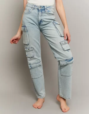 ג’ינס דגמ”ח כיסים מרובים