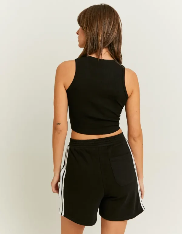 TALLY-WEIJL - שורט טרנינג קצר – SSHCOSPATIHH – blk001 – 1