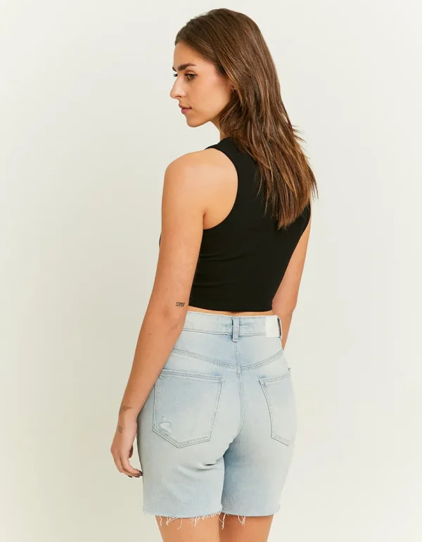 TALLY-WEIJL - שורט גינס קצר – SSHDEBLAKECEHBL – blu013 – 2