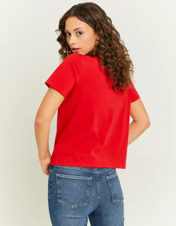 TALLY-WEIJL - טישרט עם הדפס – STSCOTIKKYPCBP – red107 – 1