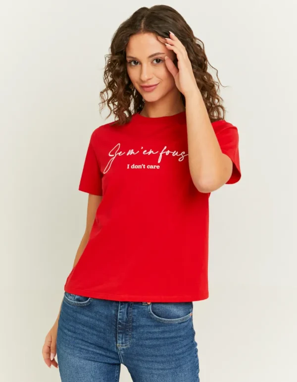 TALLY-WEIJL - טישרט עם הדפס – STSCOTIKKYPCBP – red107 – 1