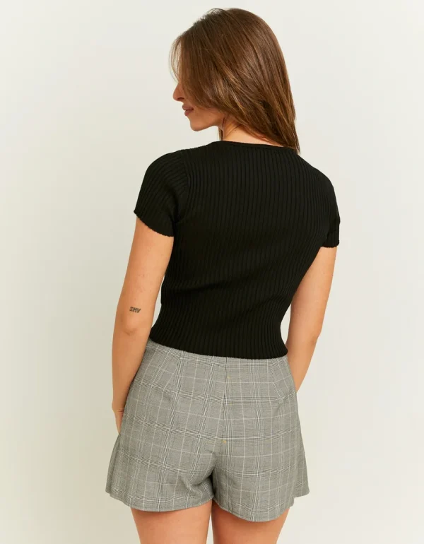 TALLY-WEIJL - חצאית מיני משבצות – SSHPENALOXX – xx – 1