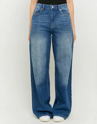 ג’ינס WIDE LEG בגזרה גבוהה