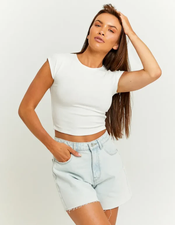 TALLY-WEIJL - מכנס ג'ינס קצר – SSHDECHARLIEEHBS – blu015 – 1