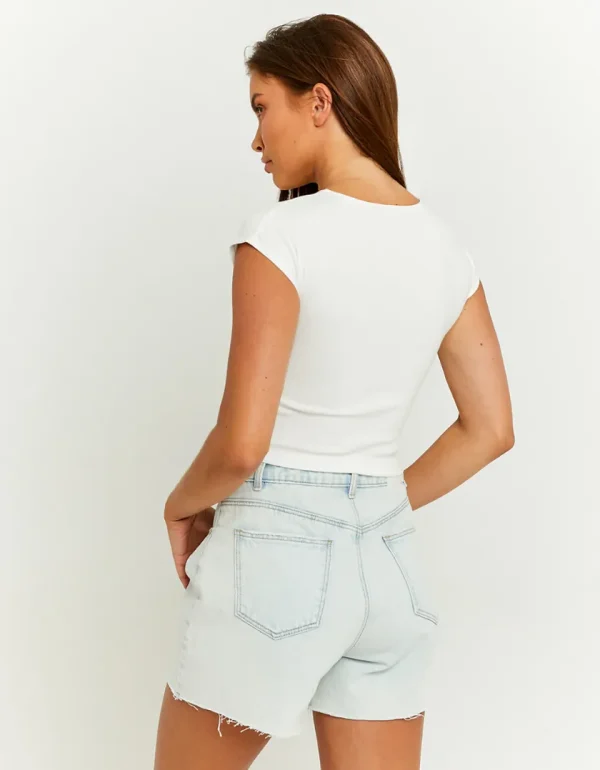 TALLY-WEIJL - מכנס ג'ינס קצר – SSHDECHARLIEEHBS – blu015 – 1
