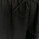 מכנסיים משוחררים עם גומי במותן